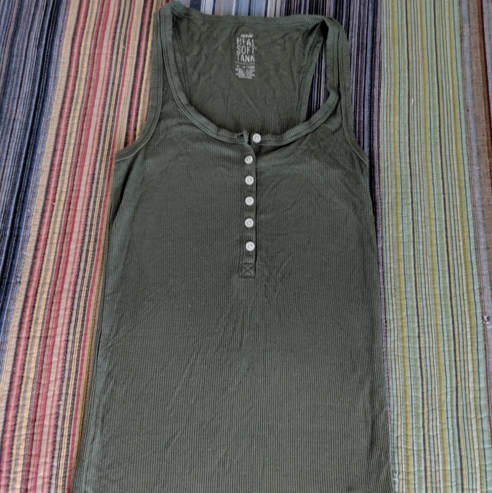 Aerie ribbed tank